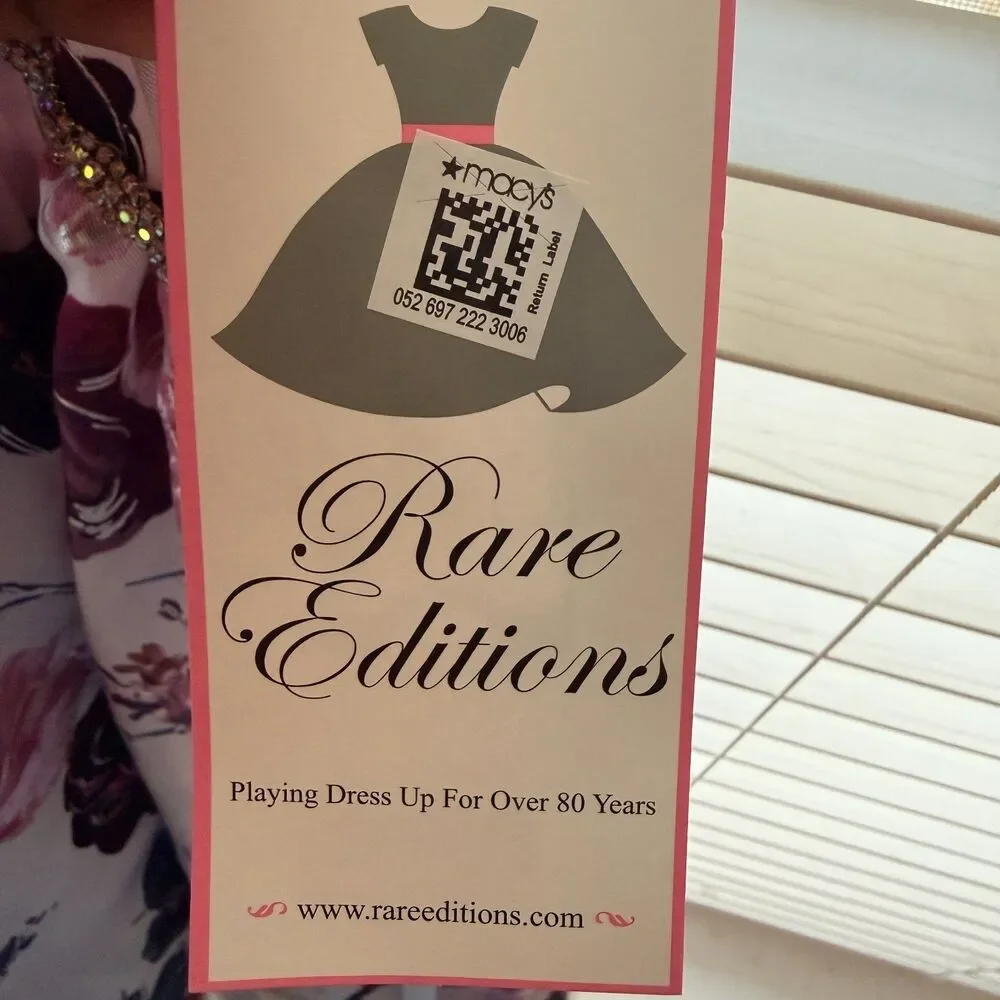 NWT Rare Edition Girls Halter Neck High Low Cut Purple Dress Size 14